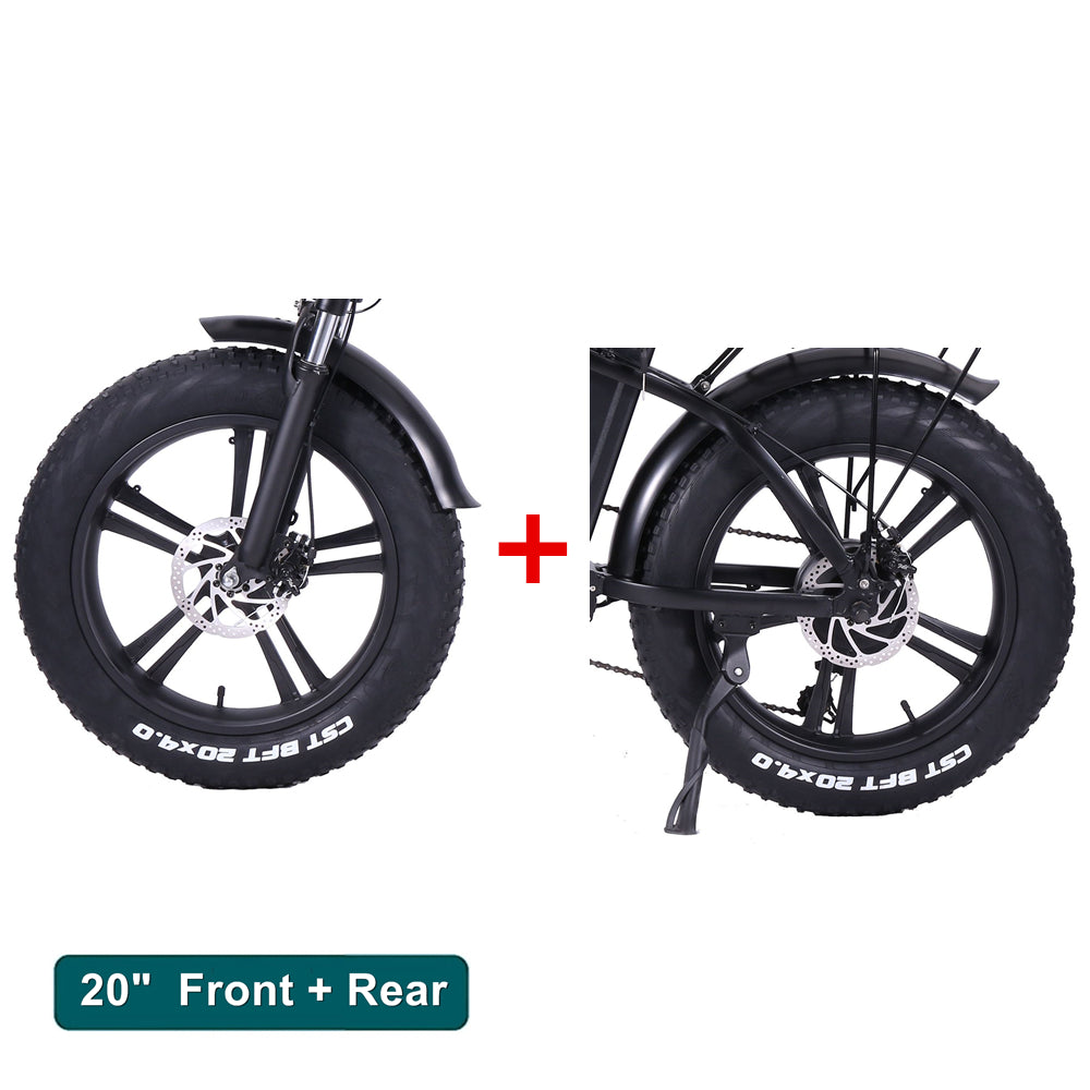 20 Zoll / 26 Zoll Hinterradfelge / Rad des CMACEWHEEL Elektrofahrrads