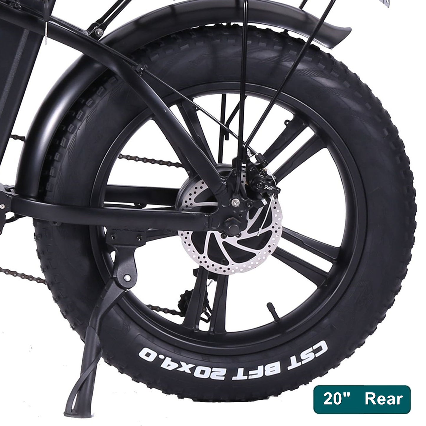 20 Zoll / 26 Zoll Hinterradfelge / Rad des CMACEWHEEL Elektrofahrrads