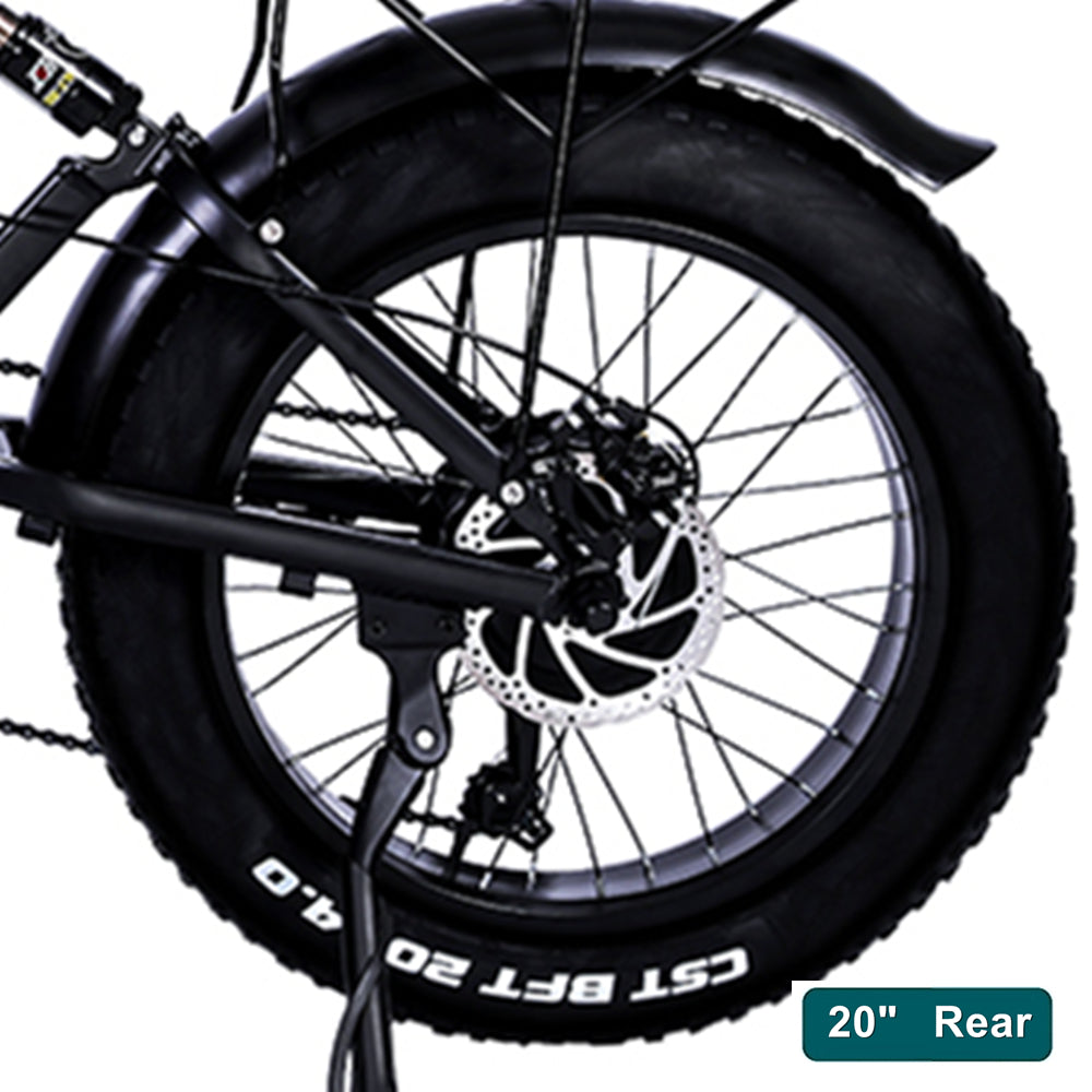 20 Zoll / 26 Zoll Hinterradfelge / Rad des CMACEWHEEL Elektrofahrrads