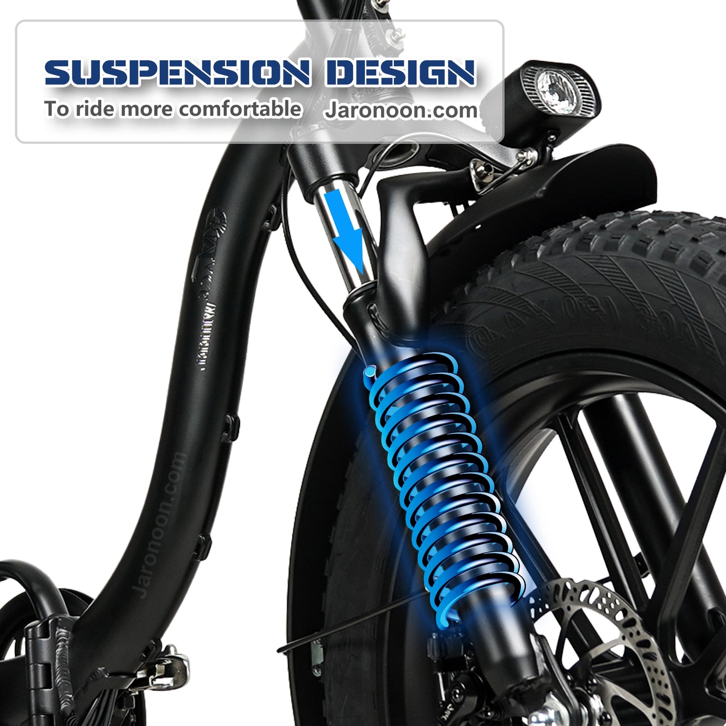 Y20 IW One-Piece Rims 750W 20X4.0 Inch Folding Fat Tire Bike, Front & Rear Disc Brakes, Large Capacity Battery