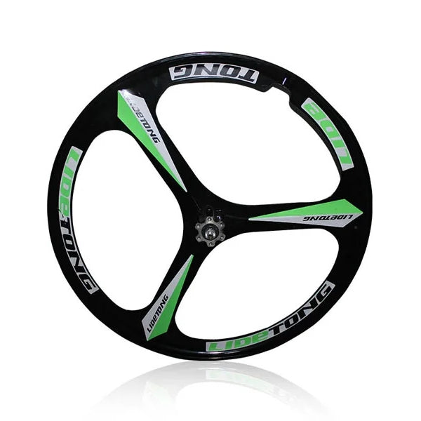 20/24/26 Zoll Vorder- und Hinterradfelge für MTB-Mountainbikes, 3-Speichen-Rad aus Magnesiumlegierung, Lagertyp, Schnellspanner für Vorderradfelgenunterstützung