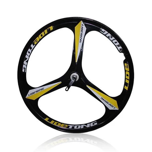 20/24/26 Zoll Vorder- und Hinterradfelge für MTB-Mountainbikes, 3-Speichen-Rad aus Magnesiumlegierung, Lagertyp, Schnellspanner für Vorderradfelgenunterstützung