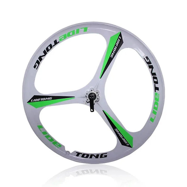 20/24/26 Zoll Vorder- und Hinterradfelge für MTB-Mountainbikes, 3-Speichen-Rad aus Magnesiumlegierung, Lagertyp, Schnellspanner für Vorderradfelgenunterstützung