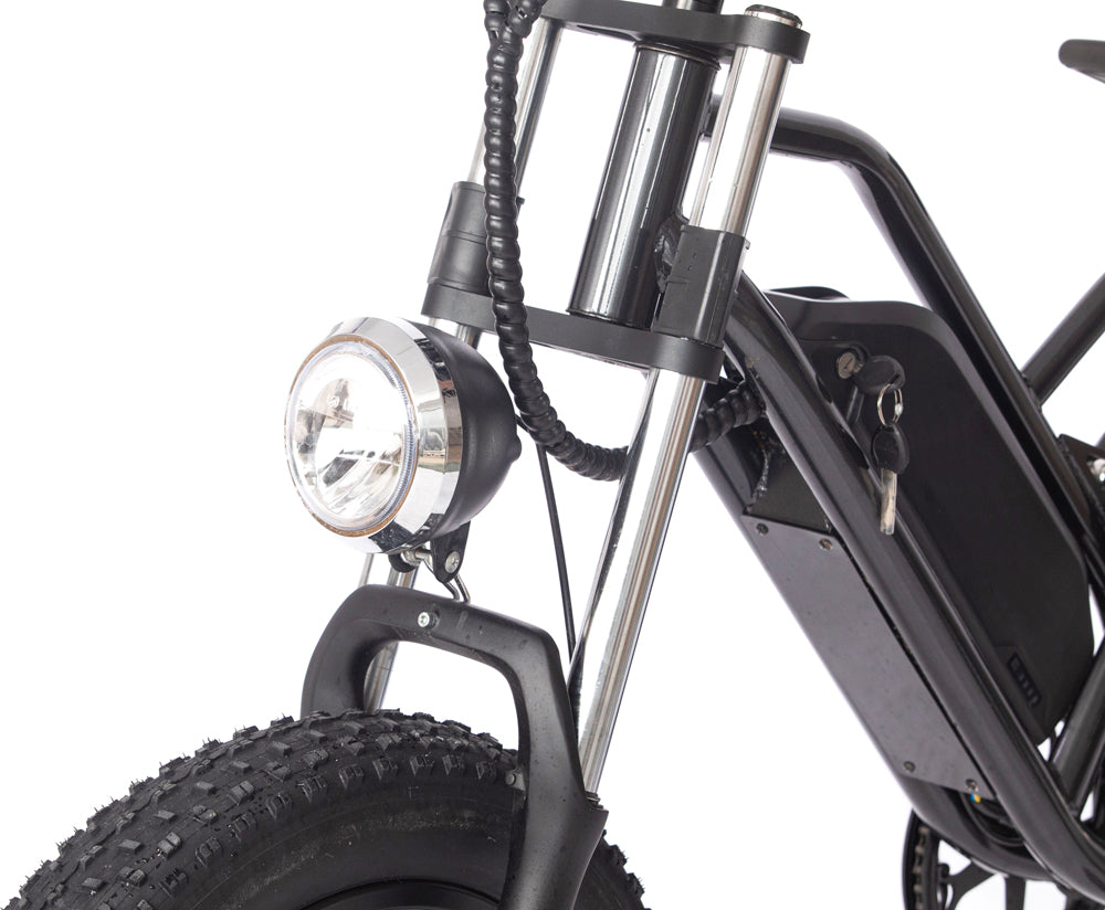 20FG Mountainbike für Erwachsene, 20 Zoll, 500 W, Elektrofahrrad, 48 V, 15 Ah, Lithiumbatterie, Luftfederung, Vorderradgabel, Geschwindigkeit bis zu 45 km/h