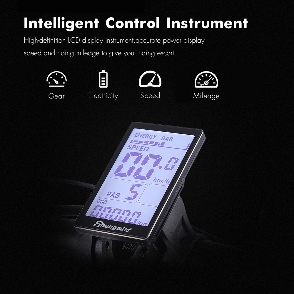 MX01 26 Zoll faltbares Elektrofahrrad, 48 V 1000 W leistungsstarker Motor, Mountainbike Fat Bike, 5-stufiges Pedalunterstützungs-Schneerad