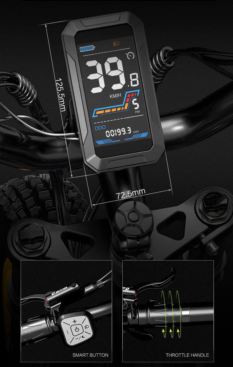 RV700 1000W 48V 16Ah Bicicletă electrică puternică Bicicletă de plajă de 26 inci Bicicletă de munte Arc de ulei actualizat Furcă de coborâre Suspensie dublă