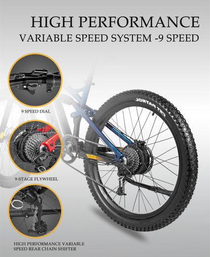 Professionelles geländegängiges 27,5-Zoll-Elektro-Mountainbike, bis zu 45 km/h, große 48-V-20-Ah-Lithiumbatterie, hydraulische Scheibenbremsen an beiden Enden, Rahmen aus Aluminiumlegierung, 27,5 x 2,8 Zoll große CST-Reifen, mit Pedalunterstützungssystem