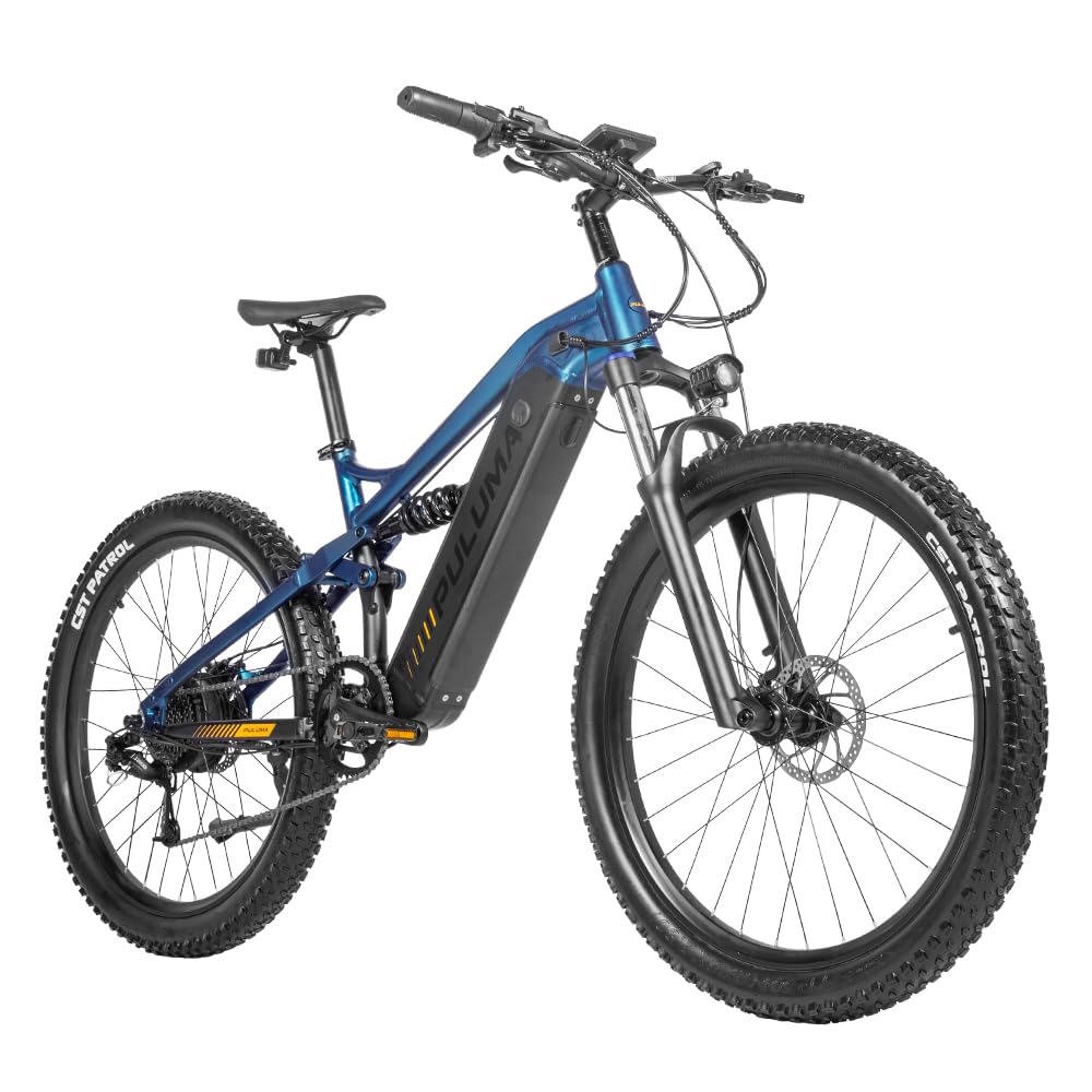 Professionelles geländegängiges 27,5-Zoll-Elektro-Mountainbike, bis zu 45 km/h, große 48-V-20-Ah-Lithiumbatterie, hydraulische Scheibenbremsen an beiden Enden, Rahmen aus Aluminiumlegierung, 27,5 x 2,8 Zoll große CST-Reifen, mit Pedalunterstützungssystem