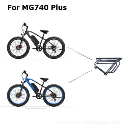 Gepäckträger hinten, speziell für Lankeleisi Fahrrad Elektro-Bike XT750plus / X3000plus / XC4000/ XF4000 / MG600plus / MG740plus / RV700 / RV800 / X3000Max/ES500PRO