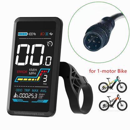 Yolin YL91F-V Intelligent LCD Display for Lankeleisi Electric Bicycle