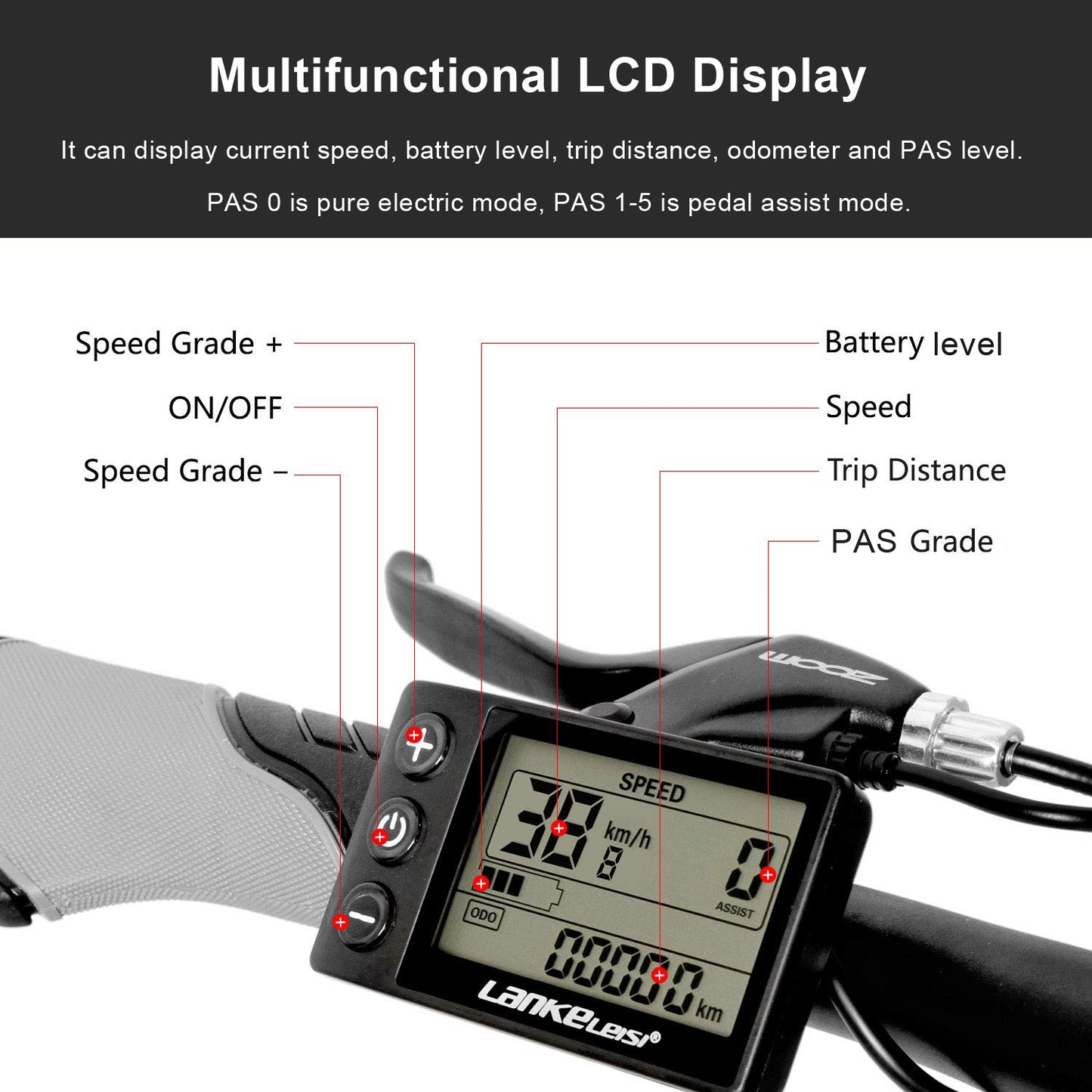 G650 20 tum E-cykel Mountain Bike Folding Electric Bike 400W 48V litiumbatterifront och bakre full upphängning