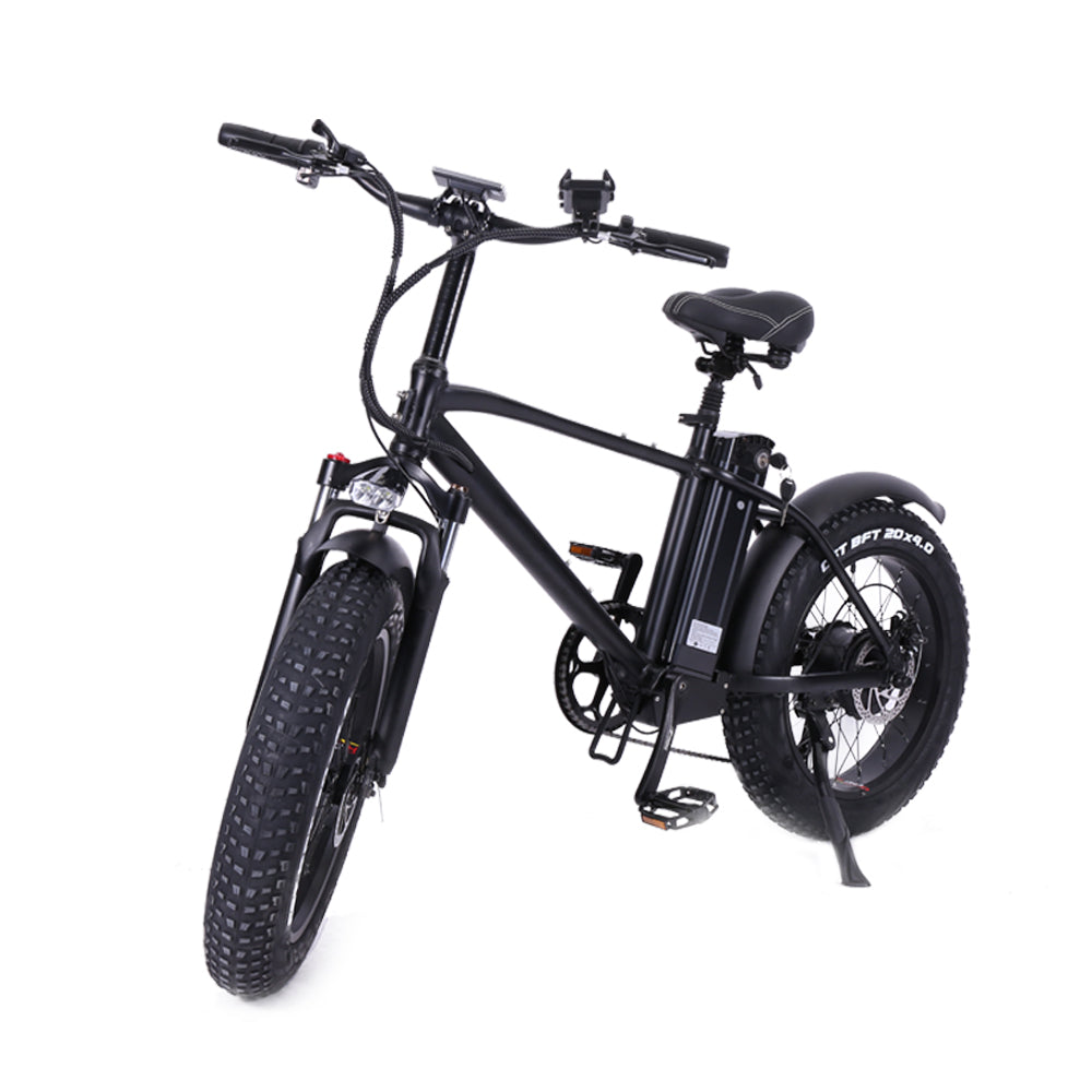 CMACEWHEEL T20 20 Inch 750W Electric Bike, 4.0 Fat Tire Mountain Bike, 48V 15Ah Battery, Front & Rear Disc Brake