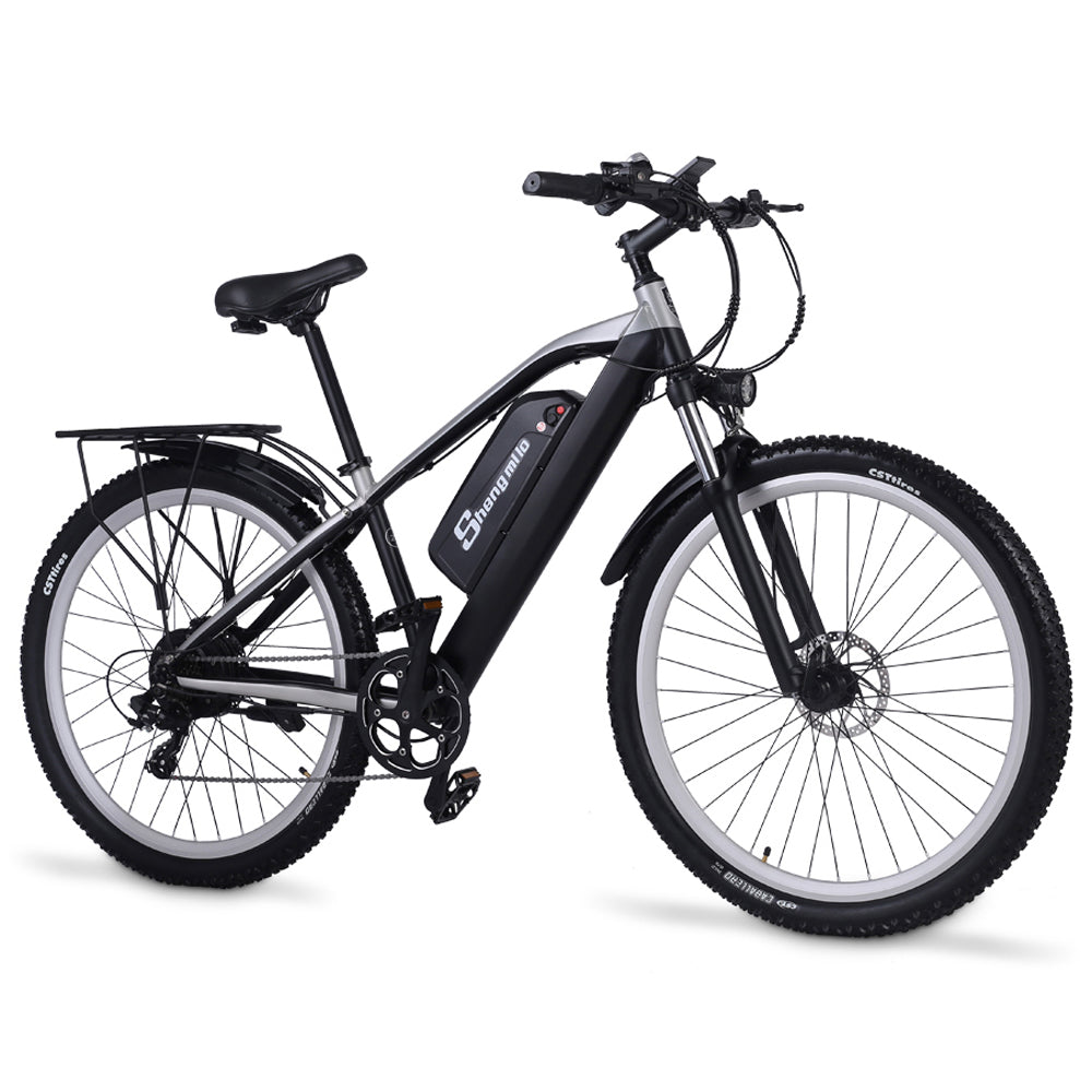 M90 Elektrofahrrad für Erwachsene, 29-Zoll-Mountainbike, 48 V, 17 Ah, abnehmbare Lithium-Batterie, vordere und hintere hydraulische Bremse