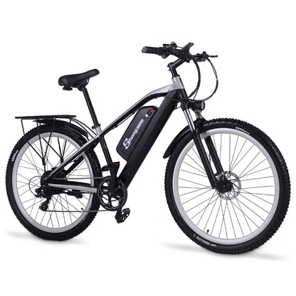 M90 Elektrofahrrad für Erwachsene, 29-Zoll-Mountainbike, 48 V, 17 Ah, abnehmbare Lithium-Batterie, vordere und hintere hydraulische Bremse