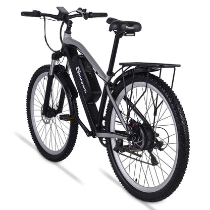 M90 Elektrofahrrad für Erwachsene, 29-Zoll-Mountainbike, 48 V, 17 Ah, abnehmbare Lithium-Batterie, vordere und hintere hydraulische Bremse