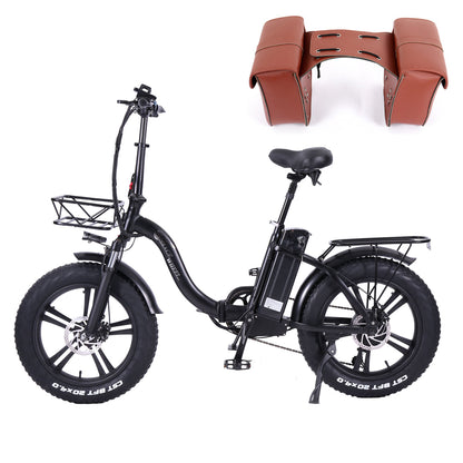 CMACEWHEEL Y20-NEW 750W 20 Zoll Faltbares E-Bike Fettreifen Mountainbike Schnee 48V 17A Elektrofahrrad Doppelscheibenbremse