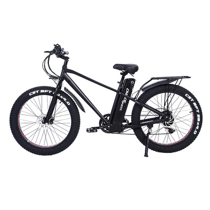 KS26 750 W Leistungsstarkes Elektrofahrrad, 26 Zoll 4.0 Fat Tire Mountainbike, 48 V 20 Ah Batterie, vordere und hintere Scheibenbremse