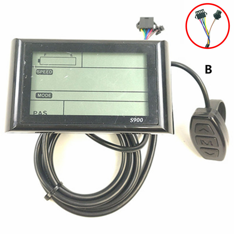 S700 Multifunktionaler LCD-Display-Fahrradcomputer für Lankeleisi-Elektrofahrrad