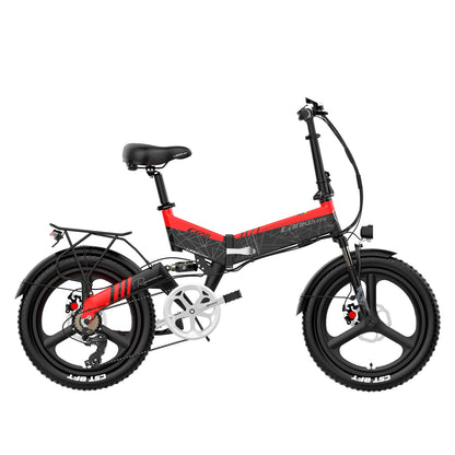 G650 20 Zoll E-Bike Mountainbike Faltbares Elektrofahrrad 400W 48V Lithiumbatterie vorne und hinten Vollfederung